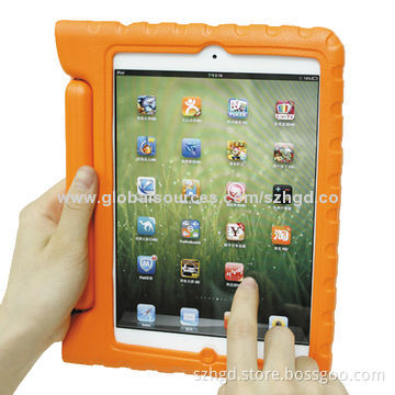 Leather Case Cover for iPad Mini, with Stand Holder, Fashionable Kids' Design